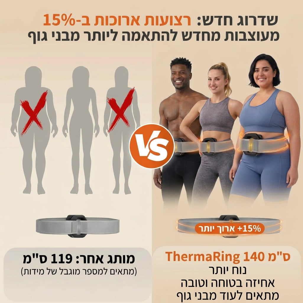 טבעת הרטט העוזרת בהורדת המשקל ושחרור השרירים - ™ThermaRing