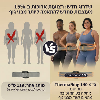 טבעת הרטט העוזרת בהורדת המשקל ושחרור השרירים - ™ThermaRing