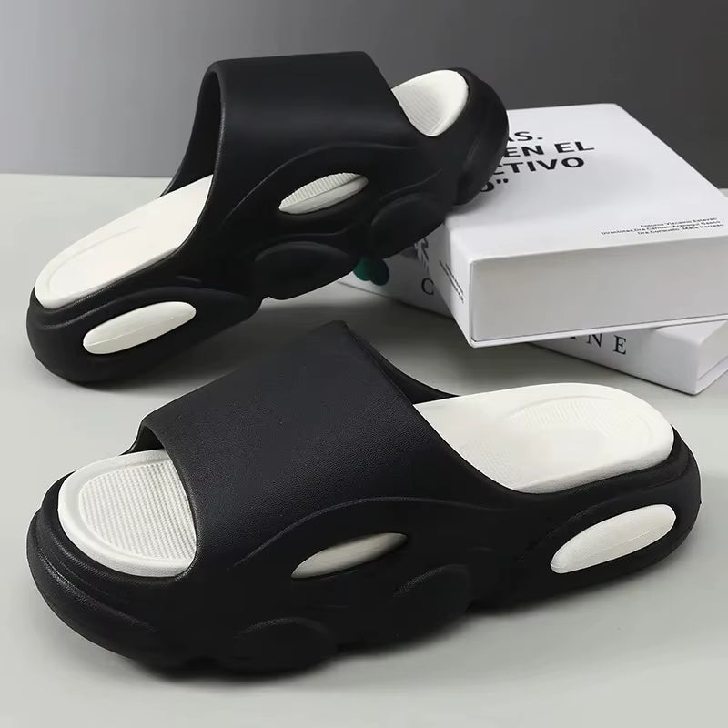 Platform Soft Eva Slippers for Women Men Fashion Comfortable Unisex Home Sandals Bathroom Non-Slip Slides Beach Shoes