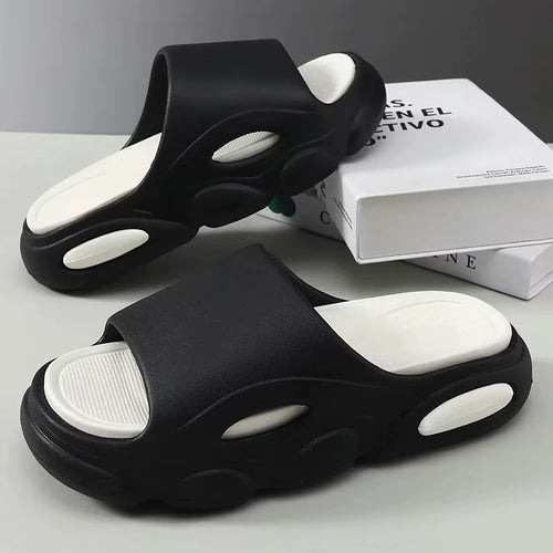 Platform Soft Eva Slippers for Women Men Fashion Comfortable Unisex Home Sandals Bathroom Non-Slip Slides Beach Shoes